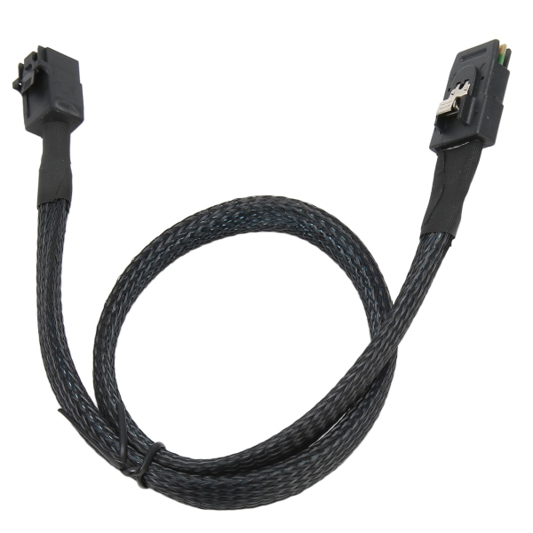 Mini SAS SFF 8643 till 8087 HD 12 Gbps överföringshastighet Låg förlust Flexibel intern Mini SAS-kabel för datorserver 0,5 m/19,7 tum