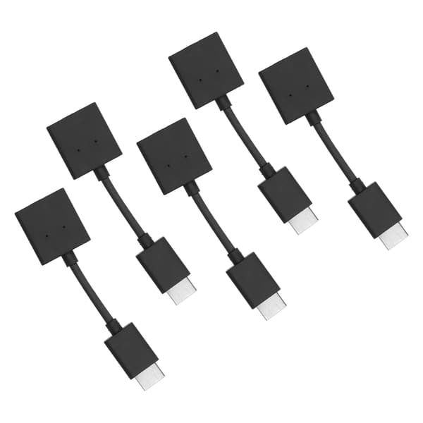 5 st HD Multimedia Interface förlängningskabel hane till hona adapteromvandlare 4K