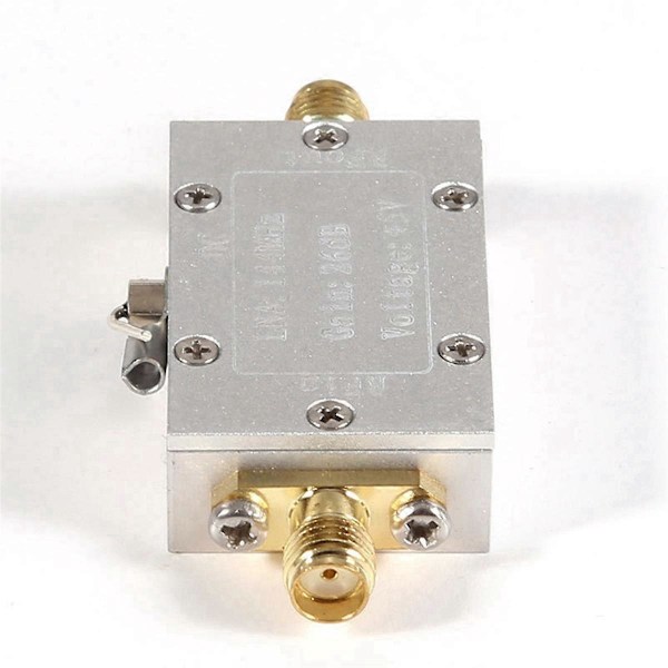 144MHz Ultra Lav Støjforstærker 3-5V 125-185MHz 26dB RF Forstærker
