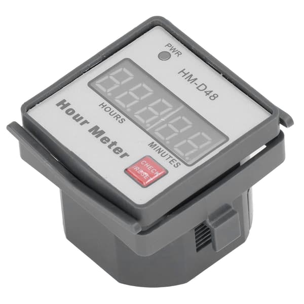 Timetæller Digital Display Timer ABS Måler 0‑999,99 Timer Timing Værktøj AC 220‑240V