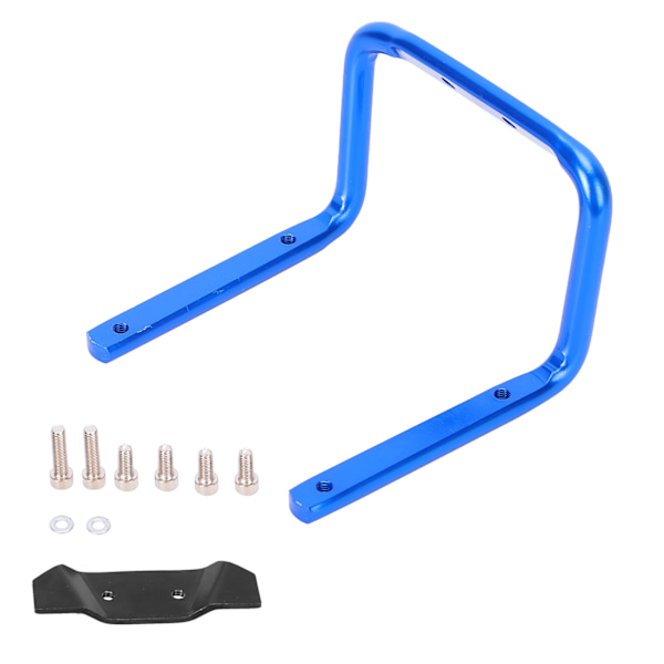Sykkel setepinne flaskeholder konverter sykkelsete bak dobbel vannflaskeholder adapter blå