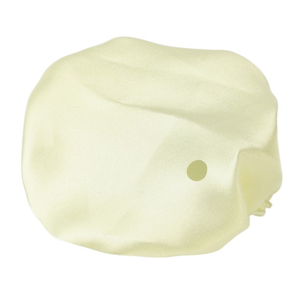 Satingult cover Mjukt tyg Cup Cover Protector med halmhål för att förhindra dryckesspik
