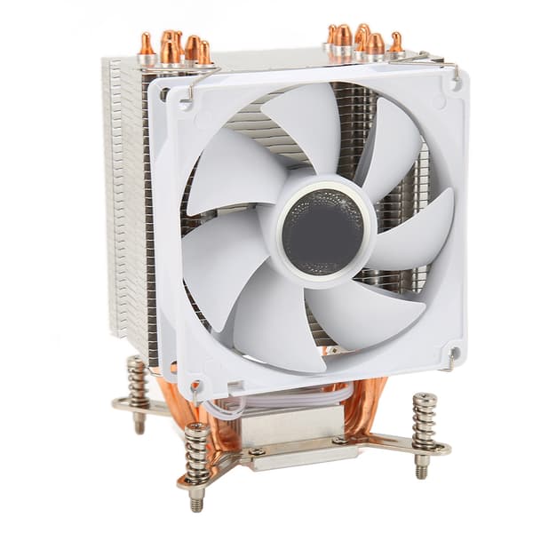 CPU Luftkøler 6 Varmerør 3pin 12VDC 48CFM 22dB Hydraulisk Leje CPU Køleventilator til 2011 Bundkort med Bagplade