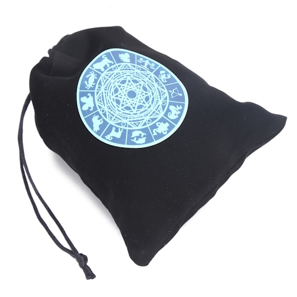 15 x 11,5 cm Tarot Bag Pouch Spillekort Smykker Mynter Tilbehør Oppbevaring Snøring Bag1