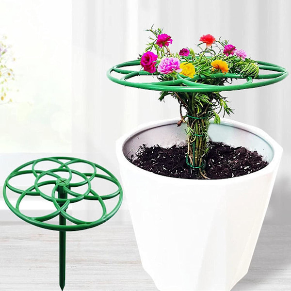 25*23cm Trädgårdsstöd Klätterstöd Trädgårdsväxtstöd - Speciella Lollipop-formade Trädgårdsstöd och Stöd för Krukväxter, Trädgårdsstöd 1