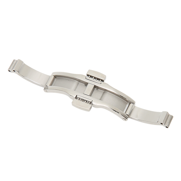 Watch Depolyment Spänne Rostfritt stål Vikning Utbyggnad Spänne Tryckknapp Spänne Watch Tillbehör 6 X 23 mm / 0,2 X 0,9 tum