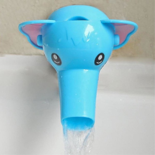 Förlängningskran för barn 2 djurförlängningskranar diskho (elefant + anka) 10 * 10cm