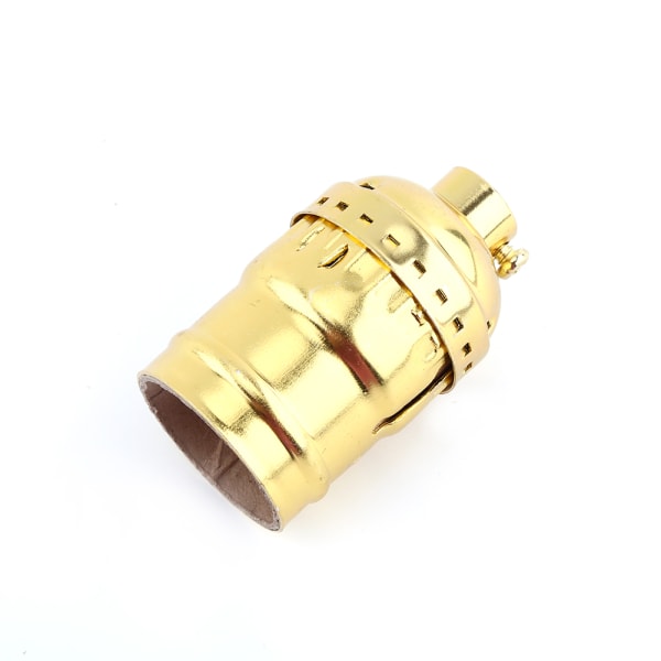 Retro Gold E27 -polttimotelineen lampun kanta - ei kytkintä tai johtoa gold