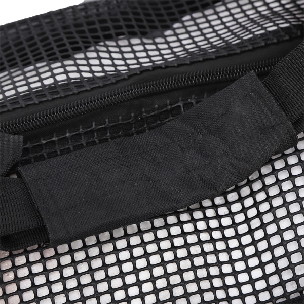 Nylon bærbart undervannsdykkerutstyr Slitesterk PVC-belegg Nettingpose Oppbevaringsveske