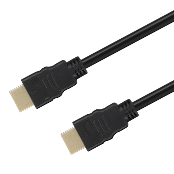 Guldbelagt Ultra HD 4K HDMI-kabel til stationære computere, digitale tv'er, routere, bærbare computere (0,5 m)