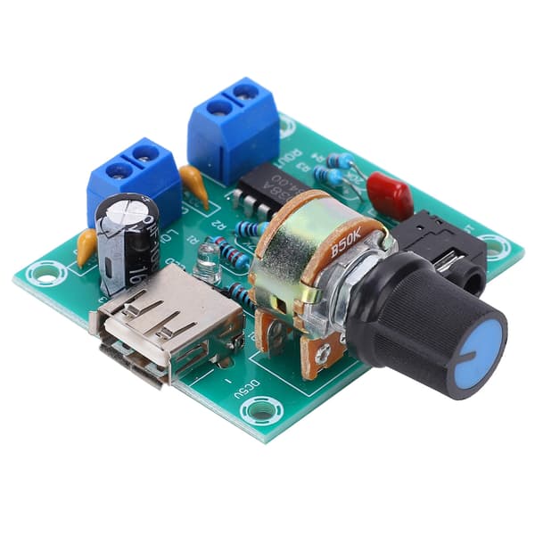 Förstärkarkortsmodul USB Inbyggd överhettningsskyddskrets PM CM2038 DC2-6V