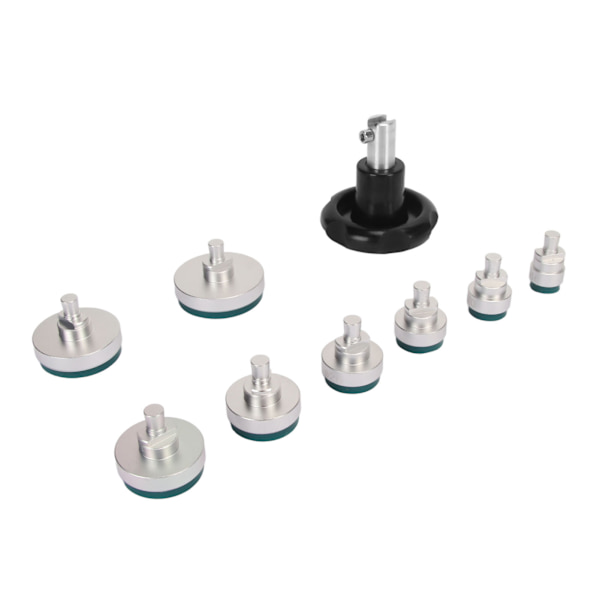 8 storlekar Watch Sugkoppsöppnare Verktygshållare Kit Reparation Remover Justerbar rygg Urmakare Verktygsöppnare Watch Die Green
