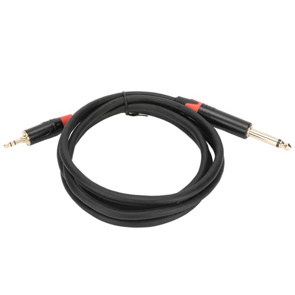 3,5 mm han til 6,5 mm han adapterkabel Professionel Plug and Play 3,5 mm til 6,5 mm konverter 1,5 m