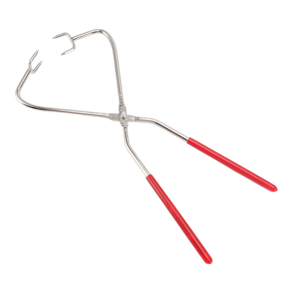 Dipping Tong DIY savityökalu muovisella kahvalla 360 asteen lasitepuhallus ruostumattomasta teräksestä valmistetut saviveistostongit käsitöihin