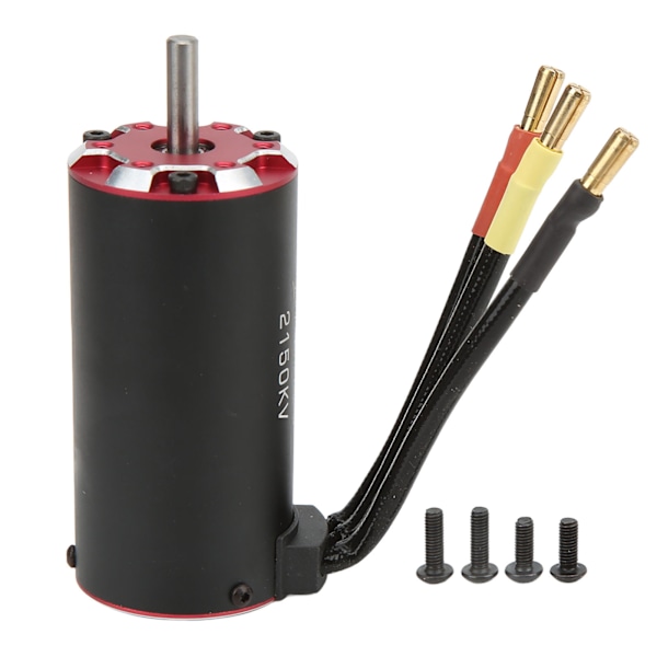 3674 2150KV Børsteløs Motor 4-polet Supersonic Børsteløs Motor med Temperatursensorport for 1/8 1/10 Fjernstyrt Bil