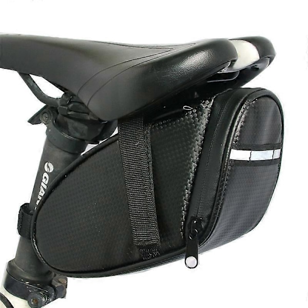 Unisex Voksen Sadel Taske, Sort, One Size