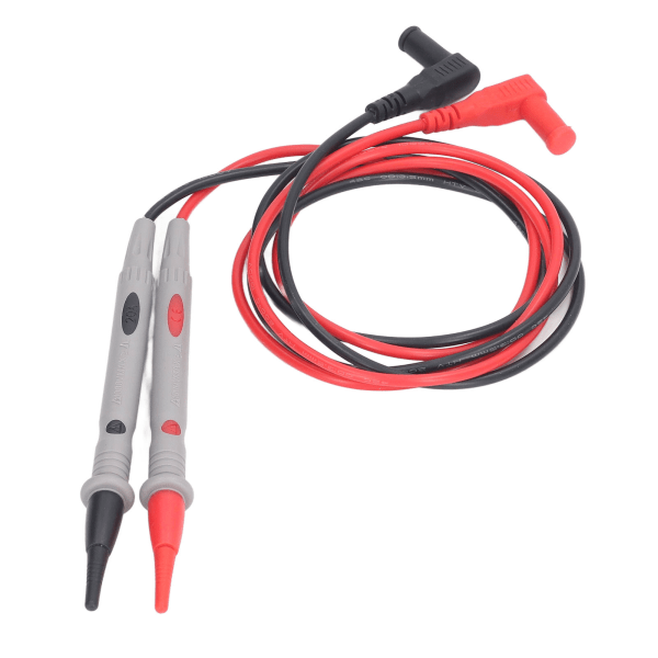 2 st Multimeter Testledningar Kit Bananplugg Universal Digital Tester Prober Elektroniska Tillbehör 1000V 20A