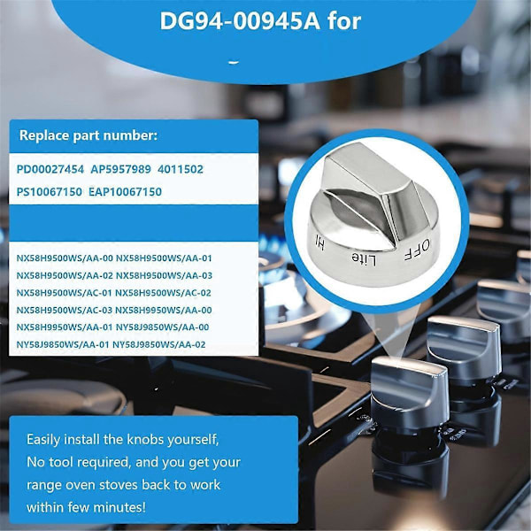 DG94-00945A Ugnsvred, Spisvred Ersättning för Samsung