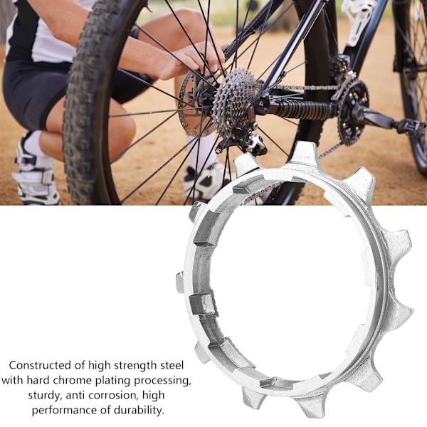 Højstyrke stålcykelkassette Cog Road Bike Freewheel dele til fast gear (9 speed-11T)