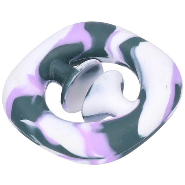 Silikon Finger Sensorisk Fidget Leksak Ångest Stress Relief Fest Bärbar Vuxen Kläm Leksak Färg