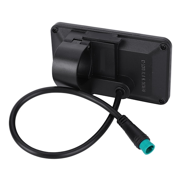 Sähköpyörän muuntaminen sähköiseksi lisävaruste KT LCD7 LCD-mittarilla, jossa vedenpitävä liitin USB
