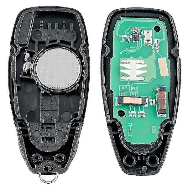 Bil Smart Fjernkontroll Nøkkel 3 Knapper Passer For Focus C-Max Mondeo Fiesta B-Max 433Mhz