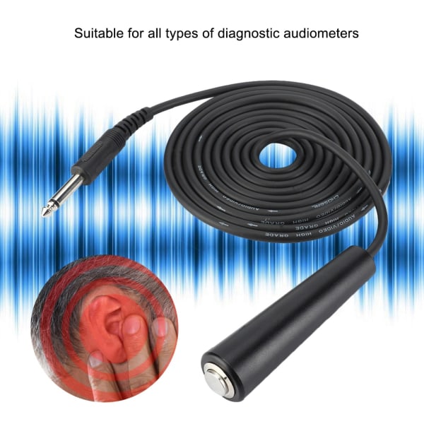 Smart Diagnostic Audiometer Patient Response Switch Tillbehör för hörselscreening