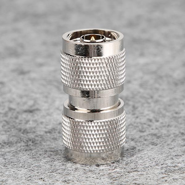 2st 50 ohm Mässing N Typ Hane till Hane Adapter Rak kontakt