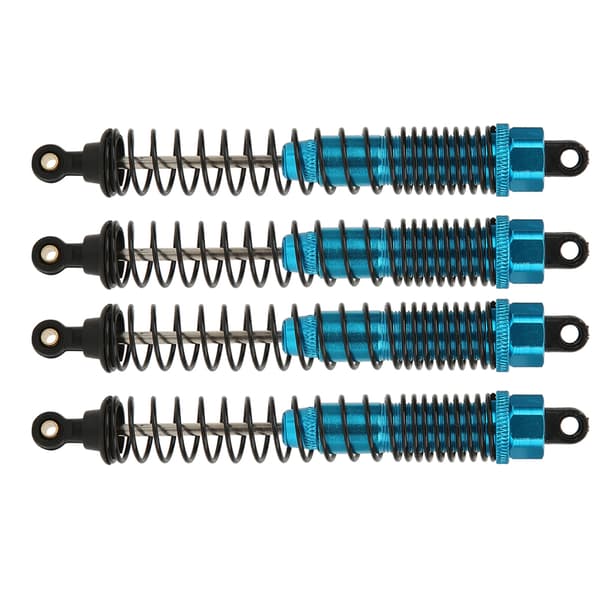 CNC Universal Støddæmper 127mm Passer til TRX4 SXC10 D90 1/10 RC Bil (Blå)