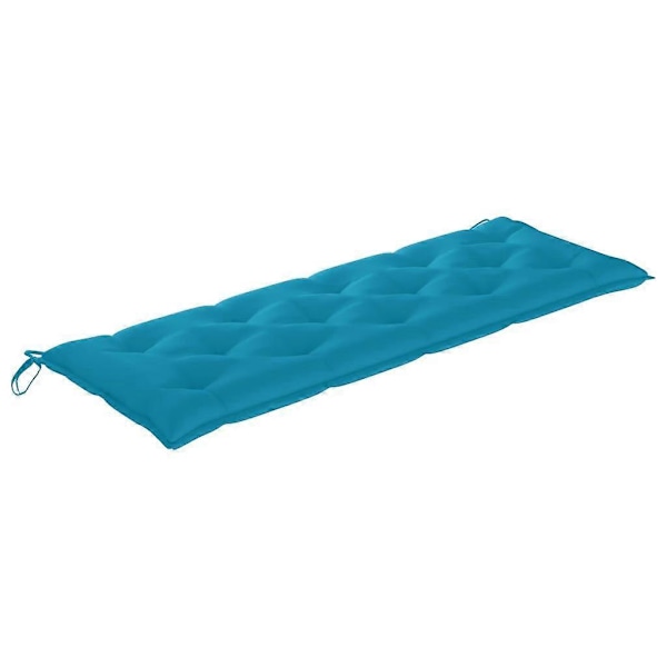 Havebænk Pude Blå 150x50x7cm Stof