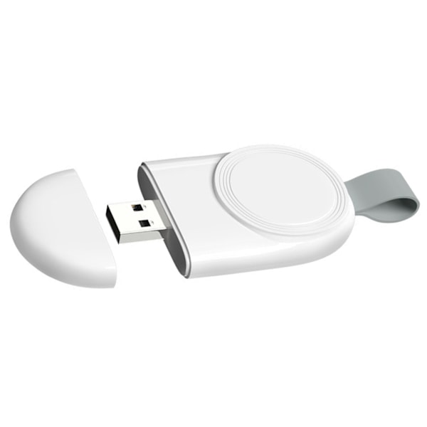 Bærbar Smart Watch-oplader Magnetisk Hurtigopladning Trådløs Oplader til IOS Watch Series USB