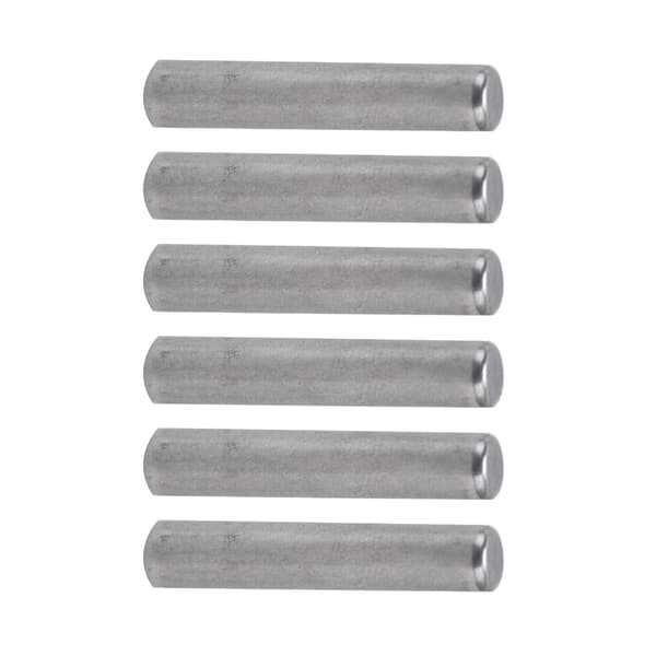 20 stk. 4101‑0006‑0030 Φ6mm D-aksel rustfri stålstænger til robotter, drejebænke og ingeniørudstyr