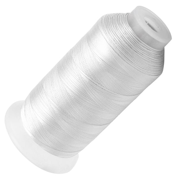 Sytråd för symaskin med låg avbrottsfrekvens, bättre smörjförmåga, broderitråd för hemmabruk, sömnad, vit