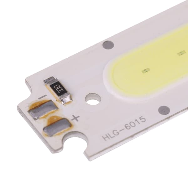 10 stk. DC 12V 2W COB Chip Lyskilde Passer til DIY LED Lampe Belysningsarmaturer Billys (Hvid)
