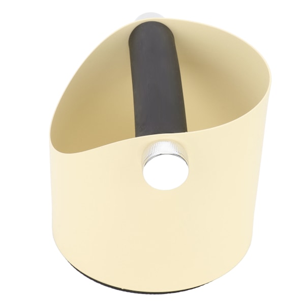 Kaffe Knock Slag Hink Hemma Liten Anti Slip Kaffemaskin Grounds Box Pulver Slag Återvinning Hink Gul