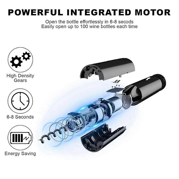 Automatisk vinoplukker uden batteri