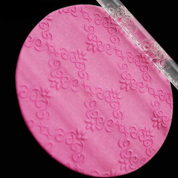 Kavel av hög kvalitet akryl kavel degkavel fondant plasticine rulle DIY kaka 04#