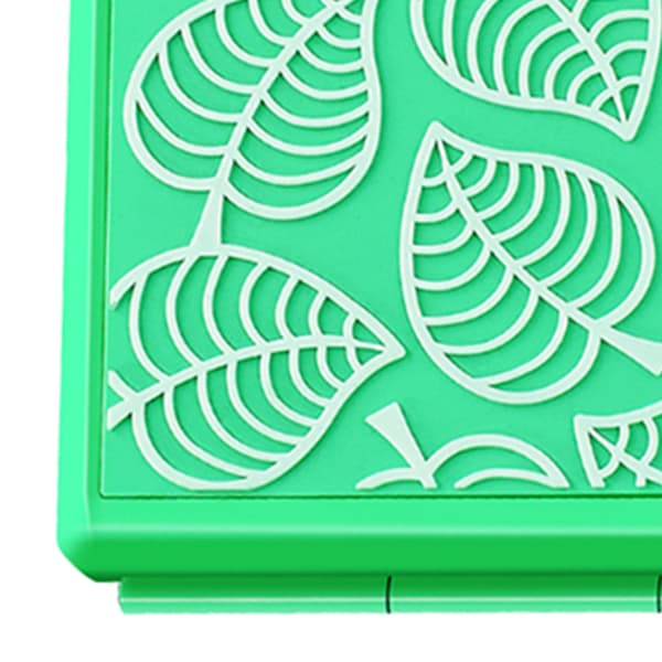 Spilkassetteholder 24 pladser Anti-stød Silikone Plast Høj sikkerhed Spilkortholder til Switch Opbevaring Rejse