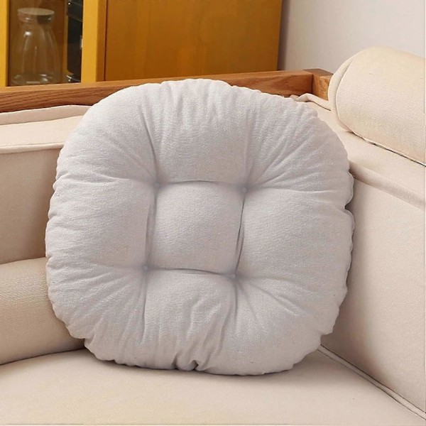 Runda Stolsdynor 40x40CM Bekväma Trädgård Kök Uteplats Soffa Sittdynor Matplats