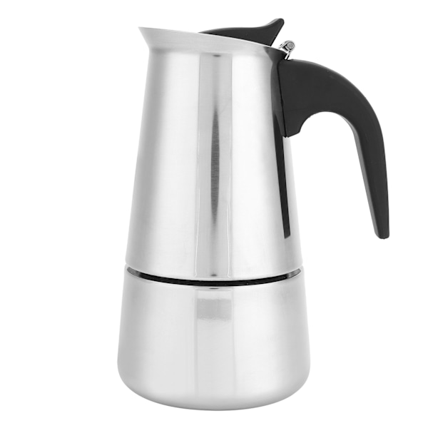 200 ml bærbar kaffemaskine Moka-kande i rustfrit stål til hjemmekøkken