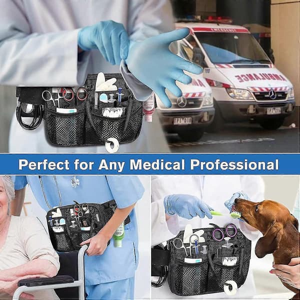 Nurse Bag - Multifunctional Storage Bag for Nurses | Professional Bag for Nurses with Multiple Compartments