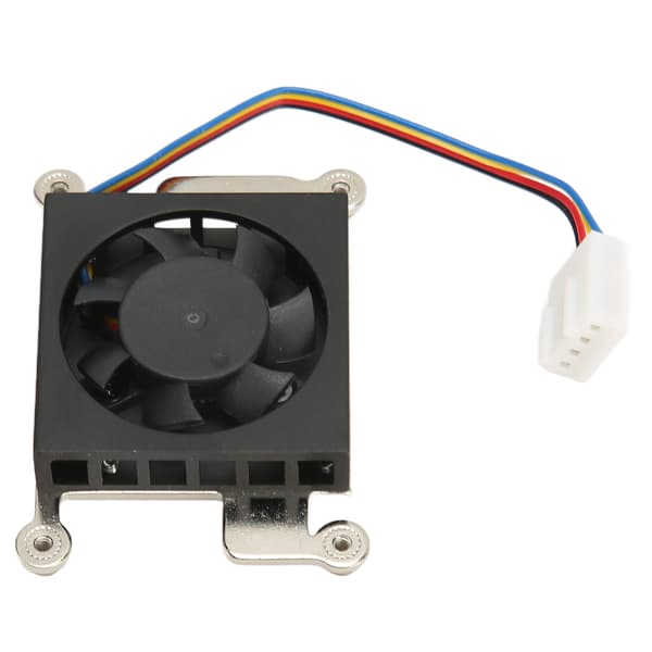 til RasPi CM4 køleventilator 5V 3007 støjsvag køleventilator med varmeafledningsmærkat