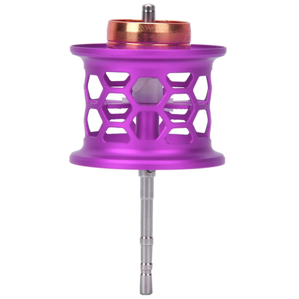 Aluminiumlegering Modificeret Wire Cup DIY Fiske Lure Baitcast Reel Fiskehjul Tilbehør Lilla