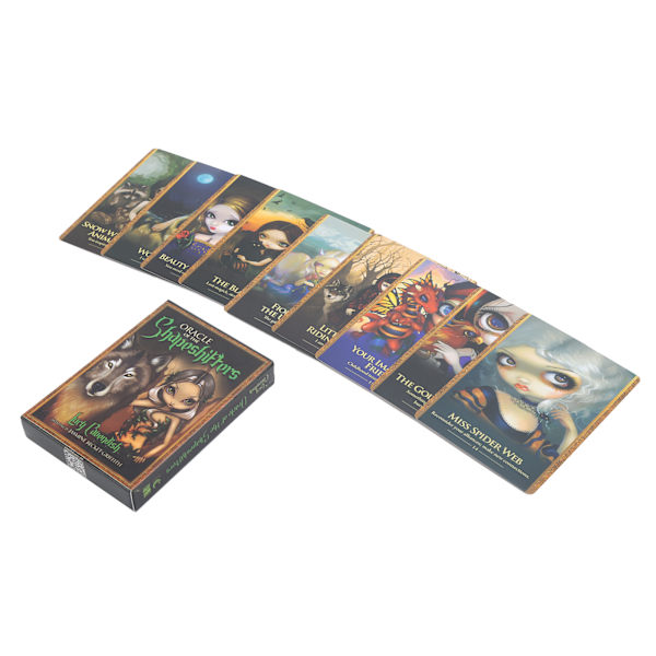 Tulevaisuutta ennustava tarot-pakka, mielenkiintoinen kohtalon ennustaminen, ohjauskorttipeli, lautapeli