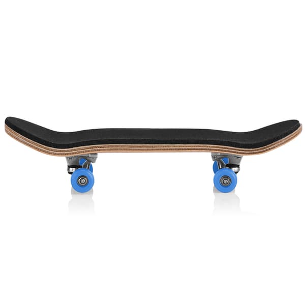1 st lönn trälegering greppbräda finger skateboards med låda minska tryck presenter mörkblå