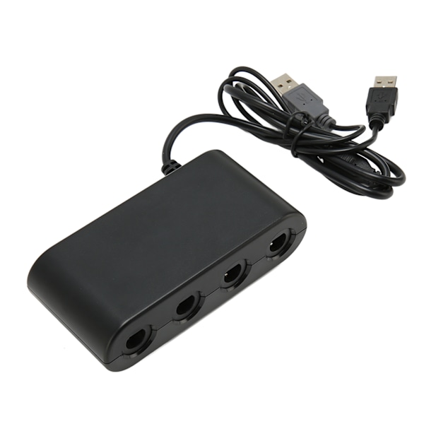 GC Controller Adapter 4 Porte 3 i 1 Game Controller Adapter med Turobo Funktion til Switch til Wii U PC