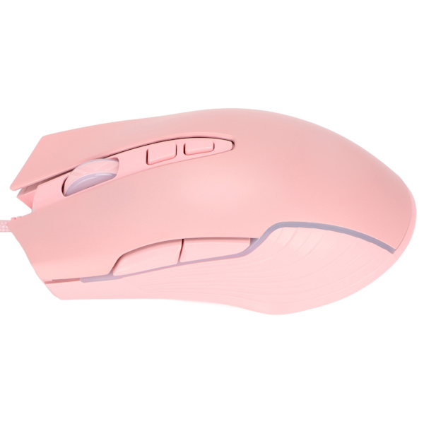 Trådbunden spelmus ergonomisk design RGB sex nivåer DPI justerbar exakt positionering datortillbehör