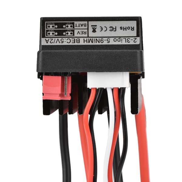 320A børstet ESC elektronisk hastighetskontroller med brems for RC bil båt