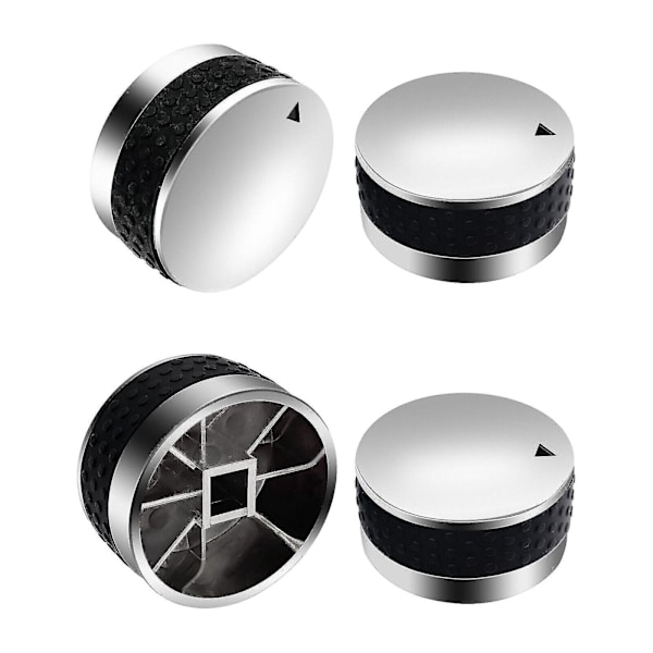 4 Pakning Gassgrill Kontrollknapper Passer BBQ Gassgriller Med D-formet Ventilstamme-A