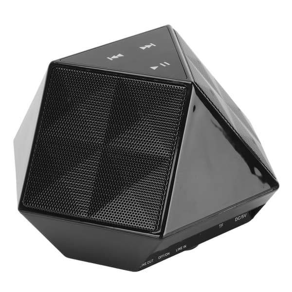 D8 Trådlös Bluetooth-högtalare Stöd Bluetooth 4.1 Handsfree-samtal Seriell Lätt Beröringsdesign Diamanthögtalare